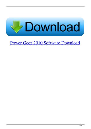 power geez free download